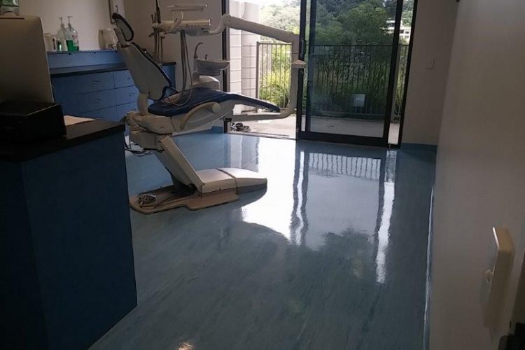 Floor Treatment Strip and Seal